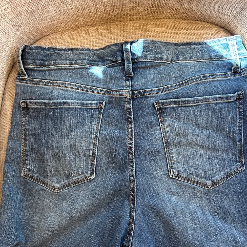 Code Bleu Soho Skinny Faded Blue Denim Jeans - Picture 3 of 6